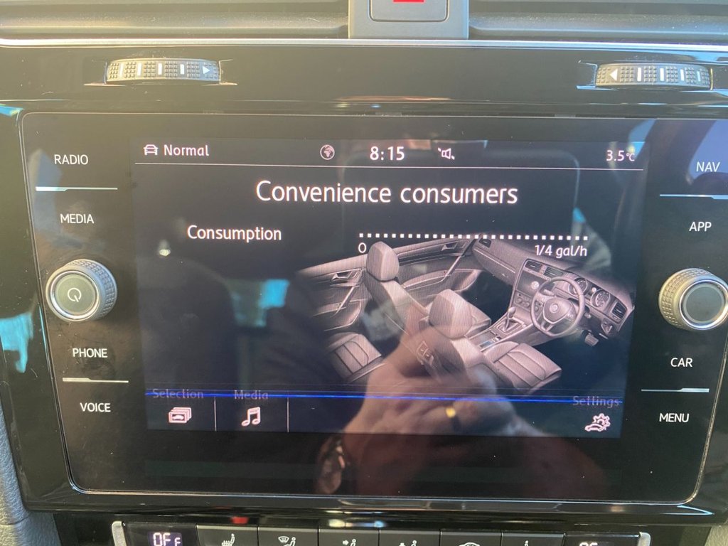 USED 2019 19 VOLKSWAGEN GOLF 2.0 TDI GTD Hatchback 5dr Diesel DSG Euro 6 (s/s) (184 ps) HEATED SEATS + SAT NAV + DAB