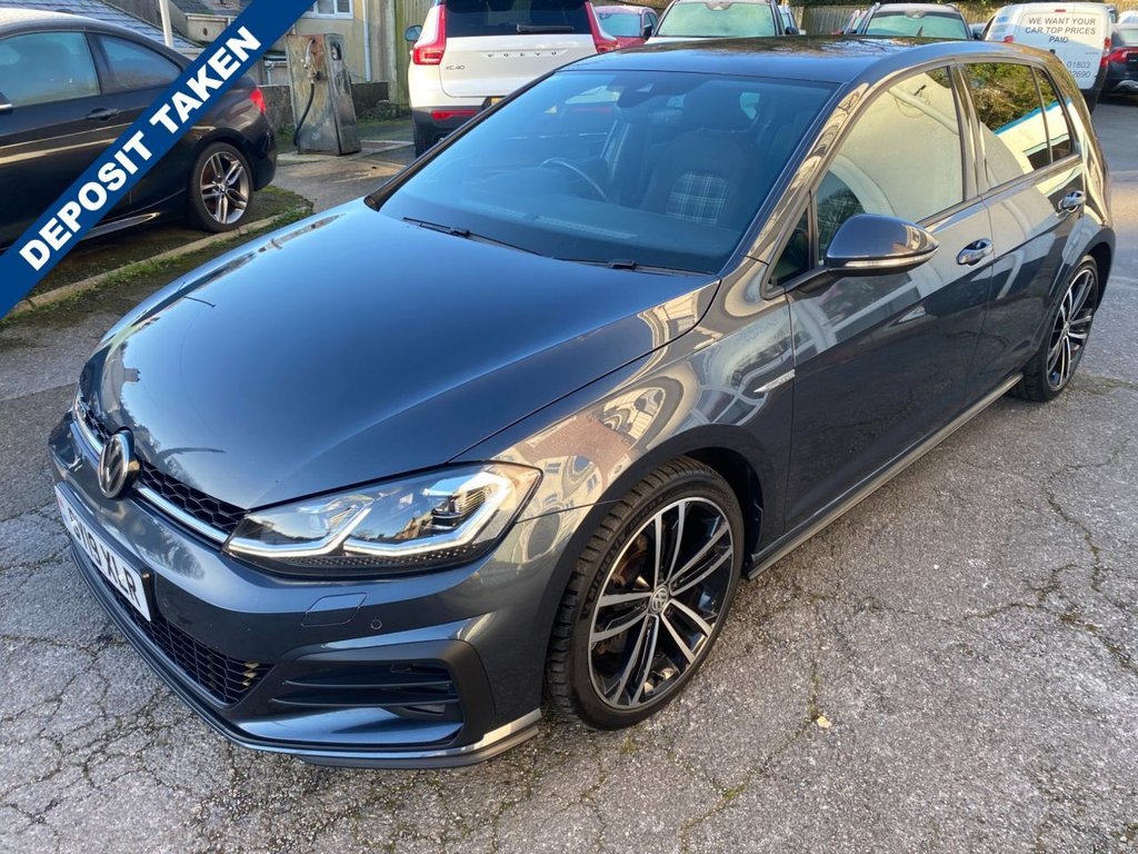 USED 2019 19 VOLKSWAGEN GOLF 2.0 TDI GTD Hatchback 5dr Diesel DSG Euro 6 (s/s) (184 ps) HEATED SEATS + SAT NAV + DAB