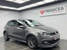 USED 2016 16 VOLKSWAGEN POLO 1.0 TSI BlueMotion Tech R-Line Hatchback 5dr Petrol DSG Euro 6 (s/s) (110 bhp) 