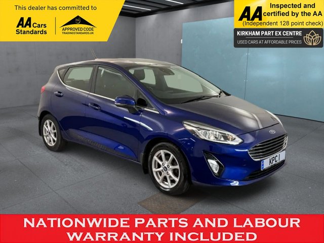 2018 67 Ford Fiesta 1.5 TDCi Zetec Hatchback 5dr Diesel Manual Euro 6 (s/s) (85 ps) NATIONWIDE PARTS & LABOUR WARRANTY INCLUDED + 12 MONTHS AA BREAKDOWN FREE