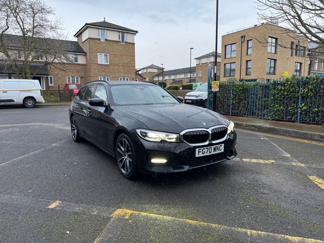 2020 70 BMW 3 SERIES 2.0 330e 12kWh Sport Pro Touring 5dr Petrol Plug-in Hybrid Auto Euro 6 (s/s) (292 ps) 360 Surround Camera, Heated Steering Wheel