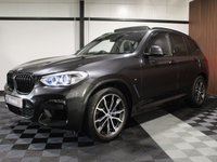 USED 2020 20 BMW X3 2.0 20d M Sport SUV 5dr Diesel Auto xDrive Euro 6 (s/s) (190 ps) Sunroof I M Sport+ I Tech Pack