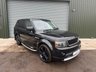 USED 2013 63 LAND ROVER RANGE ROVER SPORT 3.0 SD V6 HSE Black SUV 5dr Diesel Auto 4WD Euro 5 (255 bhp) 