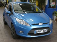 USED 2010 60 FORD FIESTA 1.4 TDCi Zetec Hatchback 5dr Diesel Manual (110 g/km, 67 bhp) &pound;20 ROAD TAX NICE TIDY EXAMPLE 16 SERVICES TO 77K MILES