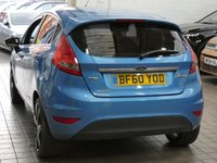 USED 2010 60 FORD FIESTA 1.4 TDCi Zetec Hatchback 5dr Diesel Manual (110 g/km, 67 bhp) &pound;20 ROAD TAX NICE TIDY EXAMPLE 16 SERVICES TO 77K MILES