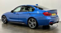 USED 2017 17 BMW 3 SERIES 3.0 335d M Sport Saloon 4dr Diesel Auto xDrive Euro 6 (s/s) (313 ps) Striking Estoril Blue Metallic, Dakota Black Leather, Heated Front Seats, Heated Steering Wheel,  Comfort Access System, Armrest, Navigation BMW Proffesional Media