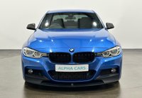 USED 2017 17 BMW 3 SERIES 3.0 335d M Sport Saloon 4dr Diesel Auto xDrive Euro 6 (s/s) (313 ps) Striking Estoril Blue Metallic, Dakota Black Leather, Heated Front Seats, Heated Steering Wheel,  Comfort Access System, Armrest, Navigation BMW Proffesional Media