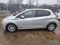 USED 2015 15 PEUGEOT 208 1.4 HDi Style Hatchback 5dr Diesel Manual Euro 5 (70 ps) &pound;20TAX+CRUISE+SATNAV+PANROOF+BLUETOOTH+PARK SENSORS