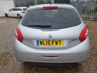 USED 2015 15 PEUGEOT 208 1.4 HDi Style Hatchback 5dr Diesel Manual Euro 5 (70 ps) &pound;20TAX+CRUISE+SATNAV+PANROOF+BLUETOOTH+PARK SENSORS