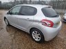 USED 2015 15 PEUGEOT 208 1.4 HDi Style Hatchback 5dr Diesel Manual Euro 5 (70 ps) &pound;20TAX+CRUISE+SATNAV+PANROOF+BLUETOOTH+PARK SENSORS