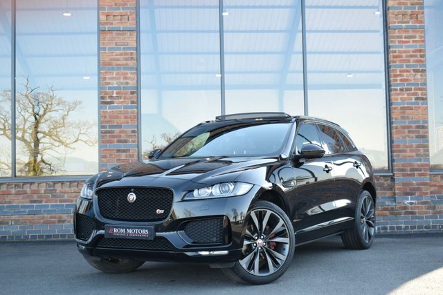 2016 66 Jaguar F-Pace 3.0 V6 S SUV 5dr Petrol Auto AWD Euro 6 (s/s) (380 ps)