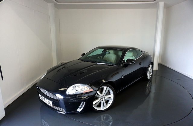 2009 09 Jaguar Xkr 5.0 V8 Coupe 2dr Petrol Auto Euro 5 (510 ps)-3 Former Keepers-Last Keeper Since Oct 2018-15 Jaguar Main Dealer Services-Superb Low Mileage Example-Finished In Ebony Metallic With Heated & Cooled Ivory Leather Upholstery-Dual Climate Control-Mfsw-Cruise Control-Satnav-Bluetooth-Auto Headlights-Bowers & Wilkins-Electric Memory Front Seats-Heated Steering Wheel-Just Superb.