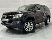 USED 2015 15 VOLKSWAGEN AMAROK 2.0 BiTDI BlueMotion Tech Highline Pickup Double Cab 4dr Diesel Manual 4Motion Euro 5 (s/s) (180 ps) F/S/H, RECENT SERVICE & MOT