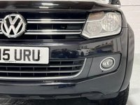 USED 2015 15 VOLKSWAGEN AMAROK 2.0 BiTDI BlueMotion Tech Highline Pickup Double Cab 4dr Diesel Manual 4Motion Euro 5 (s/s) (180 ps) F/S/H, RECENT SERVICE & MOT