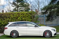 USED 2019 19 MERCEDES-BENZ C-CLASS 4.0 C63 V8 BiTurbo AMG S (Premium Plus) Estate 5dr Petrol SpdS MCT Euro 6 (s/s) (510 ps) A VERY WELL PRESENTED AND CARED FOR EXAMPLE WITH FULL IMPECCABLE MERCEDES BENZ MAIN DEALER SERVICE HISTORY WITH FULL SERVICE JUST COMPLETED