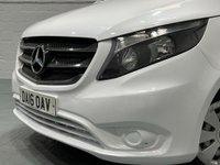 USED 2016 16 MERCEDES-BENZ VITO 1.6 111 CDI Panel Van 6dr Diesel Manual FWD L2 Euro 5 (114 ps) NO VAT, LOW MILEAGE, LONG MOT