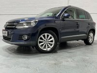 USED 2014 64 VOLKSWAGEN TIGUAN 2.0 TDI BlueMotion Tech Match SUV 5dr Diesel Manual 2WD Euro 5 (s/s) (140 ps) F/S/H, LOW MILEAGE, WARRANTY