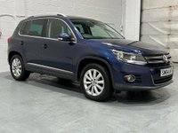 USED 2014 64 VOLKSWAGEN TIGUAN 2.0 TDI BlueMotion Tech Match SUV 5dr Diesel Manual 2WD Euro 5 (s/s) (140 ps) F/S/H, LOW MILEAGE, WARRANTY