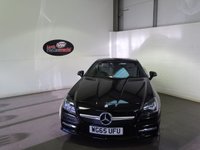 USED 2015 65 MERCEDES-BENZ SLK 2.1 SLK250d AMG Sport Convertible 2dr Diesel G-Tronic Euro 6 (s/s) (204 ps) SAT NAV LEATHER CRUISE PARK SENSORS HEATED SEATS