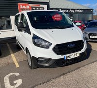 USED 2020 70 FORD TRANSIT CUSTOM 2.0 320 EcoBlue Leader Kombi Double Cab 5dr Diesel Manual L1 H1 Euro 6 (s/s) (105 ps) 