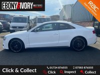 USED 2016 66 AUDI A5 2.0 TDI Black Edition Plus Coupe 2dr Diesel Manual Euro 6 (s/s) (190 ps) GREAT HISTORY 2 KEYS BOOK PACK FULLY SERVICED AND 1 YEAR MOT WITHIN THE SALE
