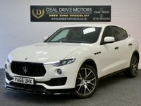 USED 2016 66 MASERATI LEVANTE 3.0D V6 SUV 5dr Diesel ZF 4WD Euro 6 (s/s) (275 ps) 21"Alloys|Heated Seats|Privacy