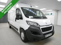 USED 2023 73 PEUGEOT BOXER 335 2.2 BLUEHDI 140 BHP L3 H2 PROFESSIONAL PREMIUM + ( SAT NAV ) DELIVERY MILES | L3 LONG | HIGH SPEC