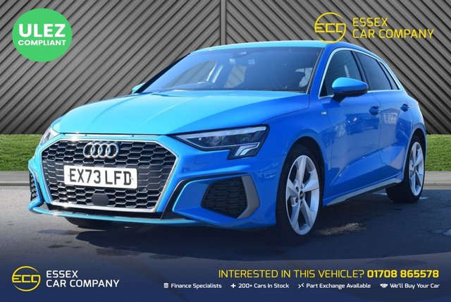 View our Audi A3 1.0 TFSI 30 S line Sportback 5dr Petrol S Tronic Euro 6 (s/s) (110 ps)