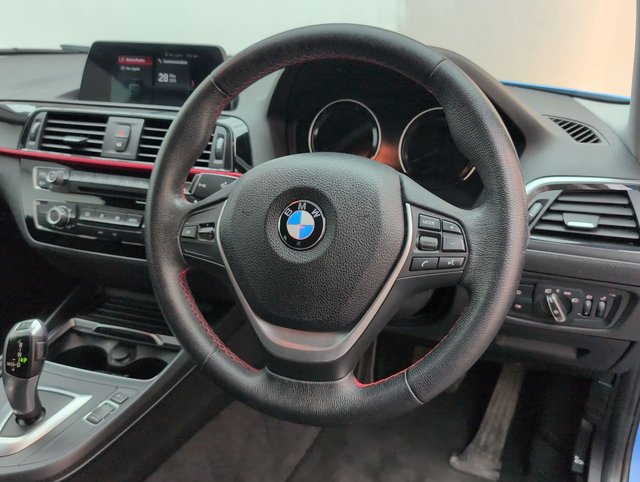 USED 2019 19 BMW 1 Series 2.0 118d Sport Hatchback 3dr Diesel Auto Euro 6 (s/S) (150 Ps) Dab Radio + Navigation System