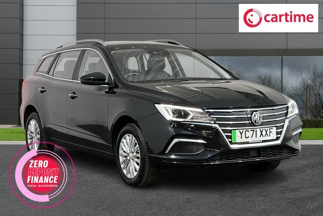 View our MG MG 5 61.1kWh Exclusive Long Range Estate 5dr Electric Auto (156 ps) Rear Parking Camera, 8-Inch Touchscreen, Electric Drivers Seat, In-Car Navigation, Bluetooth