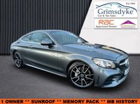 USED 2019 19 MERCEDES-BENZ C-CLASS 1.5 C200 MHEV AMG Line (Premium Plus) Coupe 2dr Petrol G-Tronic+ Euro 6 (s/s) (198 ps) ** RAC BUYSURE INSPECTED **