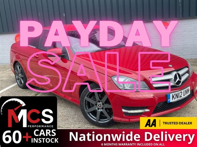 2012 12 MERCEDES-BENZ C-CLASS 2.1 C250 CDI BlueEfficiency AMG Sport Coupe 2dr Diesel Manual Euro 5 (s/s) (204 ps) PAY DAY SALE PRICE