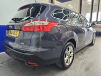 USED 2013 13 FORD FOCUS 1.6 TDCi Zetec Estate 5dr Diesel Manual Euro 5 (s/s) (115 ps) &pound;20 Yearly Road Tax, DAB Digital Radio, Satellite Navigation