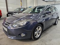 USED 2013 13 FORD FOCUS 1.6 TDCi Zetec Estate 5dr Diesel Manual Euro 5 (s/s) (115 ps) &pound;20 Yearly Road Tax, DAB Digital Radio, Satellite Navigation