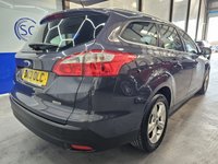 USED 2013 13 FORD FOCUS 1.6 TDCi Zetec Estate 5dr Diesel Manual Euro 5 (s/s) (115 ps) &pound;20 Yearly Road Tax, DAB Digital Radio, Satellite Navigation