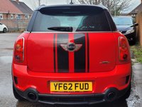 USED 2012 62 MINI COUNTRYMAN 1.6 John Cooper Works SUV 5dr Petrol Manual ALL4 Euro 5 (s/s) (218 ps) LOW MILES - LEATHER - SAT NAV