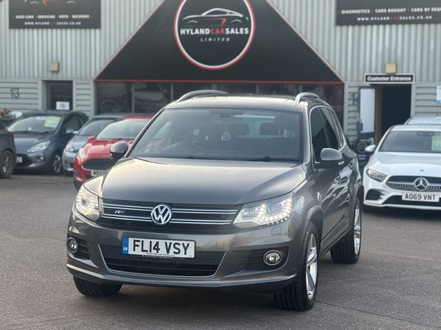 2014 14 Volkswagen Tiguan 2.0 TDI BlueMotion Tech R-Line SUV 5dr Diesel DSG 4WD Euro 5 (s/s) (177 ps)