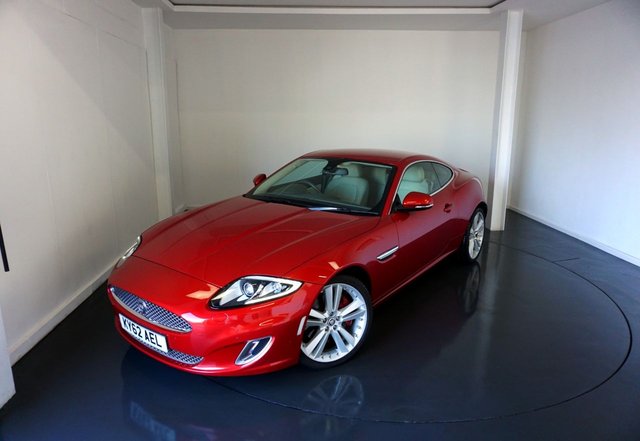 2012 62 Jaguar Xk 5.0 V8 Portfolio Coupe 2dr Petrol Auto Euro 5 (385 ps)-Superb Example Finished In Italian Racing Red-Heated Ivory Leather Upholstery-Auto Headlights-20