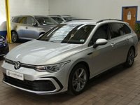 USED 2022 71 VOLKSWAGEN GOLF 1.5 eTSI MHEV R-Line Estate 5dr Petrol Hybrid DSG Euro 6 (s/s) (150 ps) SAT NAV PART LEATHER PARKING SENSORS 1 OWNER SERVICE HISTORY WARRANTY