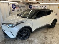 USED 2018 68 TOYOTA C-HR 1.8 VVT-h Dynamic SUV 5dr Petrol Hybrid CVT Euro 6 (s/s) (122 ps)+2 KEYS+HISTORY+MEDIA+NAVIGATION+PREMIUM PACK+LEATHER SEATS 2 KEYS+TOYOTAWARRANTY UNTIL JANUARY 2026+HISTORY+PARK ASSIST+NAV+FULL LEATHER HEATED SEATS+CRUISE+REVERSE CAMERA+AUTOLIGHTS+18" ALLOYS+PRIVACY+TOW BAR+DAB+HPI CLEAR