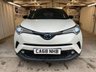 USED 2018 68 TOYOTA C-HR 1.8 VVT-h Dynamic SUV 5dr Petrol Hybrid CVT Euro 6 (s/s) (122 ps)+2 KEYS+HISTORY+MEDIA+NAVIGATION+PREMIUM PACK+LEATHER SEATS 2 KEYS+TOYOTAWARRANTY UNTIL JANUARY 2026+HISTORY+PARK ASSIST+NAV+FULL LEATHER HEATED SEATS+CRUISE+REVERSE CAMERA+AUTOLIGHTS+18" ALLOYS+PRIVACY+TOW BAR+DAB+HPI CLEAR