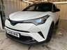 USED 2018 68 TOYOTA C-HR 1.8 VVT-h Dynamic SUV 5dr Petrol Hybrid CVT Euro 6 (s/s) (122 ps)+2 KEYS+HISTORY+MEDIA+NAVIGATION+PREMIUM PACK+LEATHER SEATS 2 KEYS+TOYOTAWARRANTY UNTIL JANUARY 2026+HISTORY+PARK ASSIST+NAV+FULL LEATHER HEATED SEATS+CRUISE+REVERSE CAMERA+AUTOLIGHTS+18" ALLOYS+PRIVACY+TOW BAR+DAB+HPI CLEAR