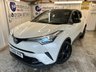 USED 2018 68 TOYOTA C-HR 1.8 VVT-h Dynamic SUV 5dr Petrol Hybrid CVT Euro 6 (s/s) (122 ps)+2 KEYS+HISTORY+MEDIA+NAVIGATION+PREMIUM PACK+LEATHER SEATS 2 KEYS+TOYOTAWARRANTY UNTIL JANUARY 2026+HISTORY+PARK ASSIST+NAV+FULL LEATHER HEATED SEATS+CRUISE+REVERSE CAMERA+AUTOLIGHTS+18" ALLOYS+PRIVACY+TOW BAR+DAB+HPI CLEAR