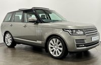 USED 2017 17 LAND ROVER RANGE ROVER 4.4 SD V8 Vogue SE SUV 5dr Diesel Auto 4WD Euro 6 (s/s) (339 ps) 1 Owner, 58200 Miles Complete Supplying Dealer Service Record , Striking Silicon Silver Premium Paint , Black Ebony Leather, Sliding Glass Panoramic Roof, Electrically Deployable Towbar