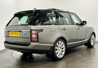 USED 2017 17 LAND ROVER RANGE ROVER 4.4 SD V8 Vogue SE SUV 5dr Diesel Auto 4WD Euro 6 (s/s) (339 ps) 1 Owner, 58200 Miles Complete Supplying Dealer Service Record , Striking Silicon Silver Premium Paint , Black Ebony Leather, Sliding Glass Panoramic Roof, Electrically Deployable Towbar