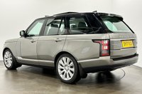 USED 2017 17 LAND ROVER RANGE ROVER 4.4 SD V8 Vogue SE SUV 5dr Diesel Auto 4WD Euro 6 (s/s) (339 ps) 1 Owner, 58200 Miles Complete Supplying Dealer Service Record , Striking Silicon Silver Premium Paint , Black Ebony Leather, Sliding Glass Panoramic Roof, Electrically Deployable Towbar