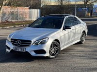USED 2015 65 MERCEDES-BENZ E-CLASS 3.0 E350 V6 BlueTEC AMG Night Edition (Premium) Saloon 4dr Diesel G-Tronic+ Euro 6 (s/s) (258 ps) 