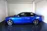 USED 2015 15 AUDI S4 3.0 TFSI V6 Saloon 4dr Petrol S Tronic quattro Euro 5 (333 ps)-Factory Extras Worth &pound;4,045-3 Former Keepers-Finished In Sepang Blue Metallic-Heated Front Seats-Half Black Leather/Alcantara Upholstery-19
