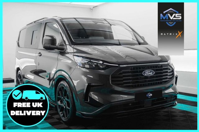 View our Ford Transit Custom 2.0 SWB MATRIX X SPORT EDITION 170bhp AUTO DCAB CONVERSION 