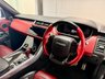 USED 2018 68 LAND ROVER RANGE ROVER SPORT 5.0 P575 V8 SVR SUV 5dr Petrol Auto 4WD Euro 6 (s/s) (575 ps) CARBON  BONNET CARBON INTERIOR